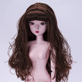 2020 60cm 1/3 BJD Bonecas 21 Articulações Móveis Corpo com 3D Olhos Fashion de Cabelo Feminino Nu Corpo Nu Bonecas DIY Brinquedo para Meninas de Presente