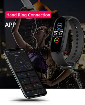 M5 Inteligente Relógios Pulseira Bluetooth do Esporte Relógio de Fitness Tracker Pedômetro Monitor de frequência Cardíaca SmartBand Pulseira para Android IOS