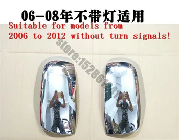 Estilo carro Para 2006-2012 Hyundai Santa Fe ABS Cromado Retrovisor tampa Trim/espelho Retrovisor Decoração