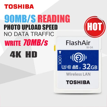 Original TOSHIBA SD Cartão de 32GB e 128GB 64GB SDHC SDXC UHS-I U1 Flash de Memória SD Cartão de Class10 100MB/S, Cartão de Câmera Full HD Canon