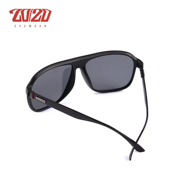 20/20 Vintage Polarizada dos Homens Óculos de sol Óculos de Sol Preto Moldura de Condução de Óculos Masculino de Óculos para homem Oculos PL303