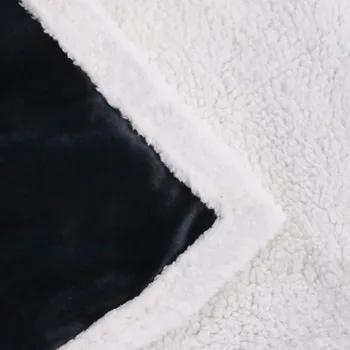 Lobo Impresso Jogar Cobertor De Casal Grossa Quente Super Flanela Macia Mantas Para Sofá Viagens De Carro Tampa Do Cobertor
