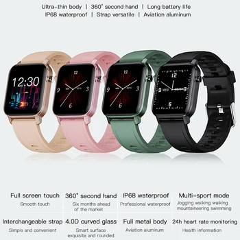 LIGE Mulheres da Moda Smart Watch IP68 Impermeável Pedômetro Relógios de frequência Cardíaca Multifuncional de Fitness Tracker Esporte Homens Smartwatch