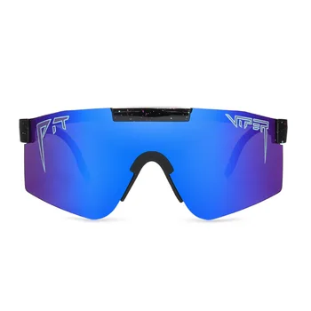 Siamese lente topo plano óculos tr90 quadro Azul espelhado Permeável Esporte Óculos de sol Polarizados Permeável homens/mulheres Eyewe