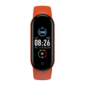 M5 Smart Watch Bluetooth Pulseiras De Esportes Fitness Tracker Monitoramento Da Frequência Cardíaca Sangue Preeeure Inteligente Pulseira