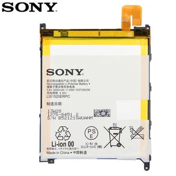 Substituição Original da Sony Bateria Para SONY XL39h Xperia Z Ultra C6802 Togari L4 ZU C6833 LIS1520ERPC Genuíno Bateria de 3000mAh