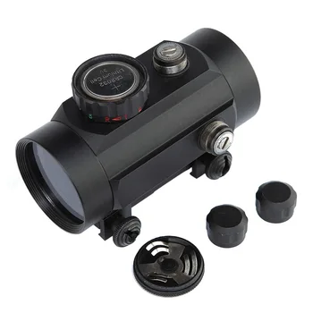 Táticas de Caça Red Dot 1X40RD Mira Óptica 11mm 20mm Monta Riflescope Objetivo de Ponto de mira telescópica e Chasse Telescópio