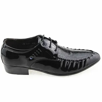 Movechain Nova Moda dos Homens Bussiness Vestido de Mens Sapatos Oxfords de Couro Sapatos de Homem Respirável Lace-up Festa de Casamento Sapatos