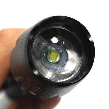 Zoom 18650 Lanternas de LED 5000 lúmens XML T6 zoomable lanterna led tático lanterna +2x18650 bateria+Carregador