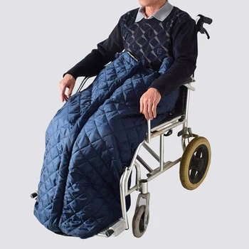 Novas Pelúcia Velo Forro De Cadeira De Rodas Mais Quentes, Capa De Cadeira De Rodas Cobertor De Inverno Pé Perna De Volta Bolsa Quente Para Pessoas Com Mobilidade Sénior Idosos