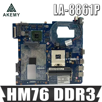 LA-8861P BA59-03541A BA59-03397A Laptop placa-Mãe Para Samsung NP350 NP350V5C 350V5X QCLA4 HM76 DDR3 HD7670M