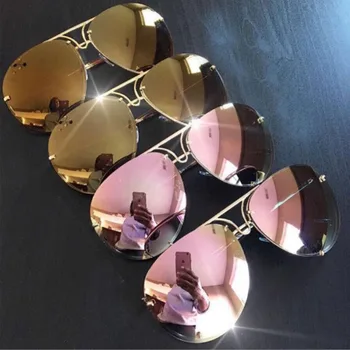 Quente de Moda de Óculos de sol das Mulheres de grandes dimensões Luxo de Óculos de Sol Feminino Fresco Espelho UV400 Senhora de Óculos de Sombras Para Mulheres#240815