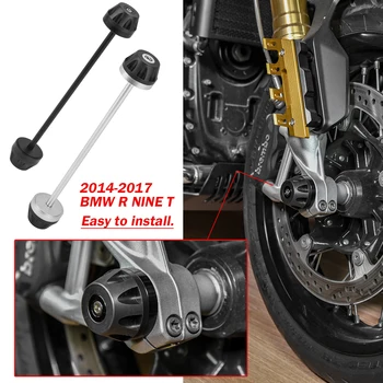 Moto Roda Dianteira Forquilha do Eixo do Quadro Slider Protetor de Falha para a BMW R nove T R9T 2016 2017 R NINET Moto Acessórios