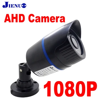 JIENUO AHD Câmera 1080p Analógico de Vigilância com Visão Noturna Infravermelho CCTV de Segurança da Casa Interior para o Exterior Bala de 2mp Full Hd, Câmeras