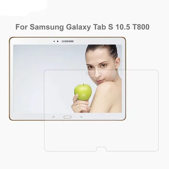 Vidro temperado Para Samsung Galaxy Tab S 10.5 T800 de Vidro Temperado para Samsung Tab S T805 Protetor de Tela do Tablet Película Protetora