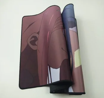 Mairuige Anime Querida No Franxx 02 de Tamanho Grande de Jogos MousePads Game Pad Mat DIY Padmouse de Bloqueio de Borda Anti-derrapante Tabela de Desgaste do Tapete