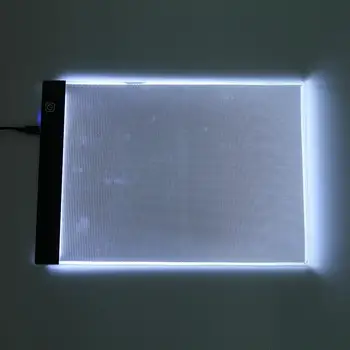 A4 K2 Digital Luz LED Caixa de Artista do Estêncil Desenho de Luz Placa de Rastreamento Tabela Quadrinhos Ensinar Gráfico Cópia Pad