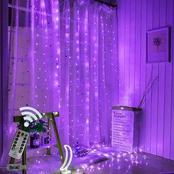 3X1m/3X2m/3X3m de Led, Cortinas de Luzes de corda 8 Modelo LED Icicle Guirlanda de Fadas Luz Para Festa de Casamento Janela Home Decor