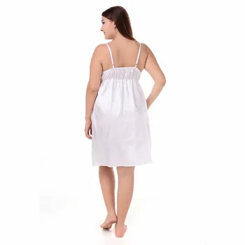 Comércio exterior nightdress do tamanho 4XL sexy impressão de comércio de cetim vestido de renda de mulheres maiores de pijamas