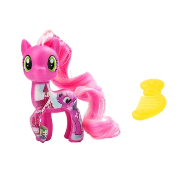 Hasbro My Little Pony Brinquedos Amizade é Magia Rainbow Dash Pinkie Heartstring Raridade de PVC Figura de Ação Colecionáveis Modelo de Boneca