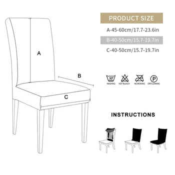 Jacquard Simples Cadeira de Jantar Cobertura Spandex Elástico Cadeira Slipcover Caso de Estiramento Tampa da Cadeira para o Casamento, Banquete do Hotel