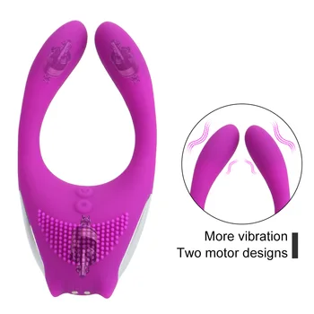 VATINE Vibratório, Anel peniano Produtos para Adultos 12 Velocidade de Brinquedos Sexuais para os Homens Erótico Vibração Dupla Pau Anel Masculino Vibrador