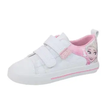 Disney Sapatos de Meninas Para Crianças Congelados Elsa Anna Sapatos de Crianças de Gelo Rainha da Neve a Princesa Casual Crianças Sapatos de Menina Tênis UE 25-37