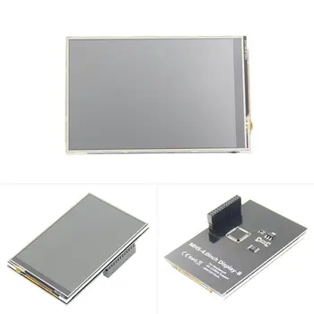 Tela de toque do SPI 800X480 4 polegadas, Módulo de 800*480 IPS Touchscreen para Raspberry Pi Modelo de 4 B 3B+/3B/2B/B+