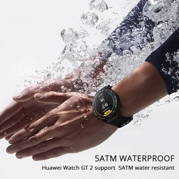 HUAWEI Assistir GT 2 GT2e Smart Watch Oxigênio no Sangue Smartwatch GPS 1.39