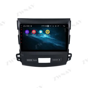 PX6 4+64 Android 10.0 Carro Reprodutor Multimídia Para Mitsubishi Outlander 2007-2012 Navi Rádio navi estéreo IPS tela de Toque de chefe de unidade