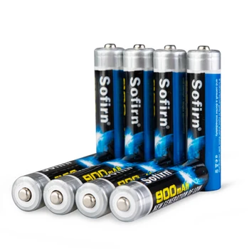 Sofirn Bateria AAA 900mah Célula 1.2 v 3A Recarregáveis AAA Bateria para Câmera de Brinquedo, Lanterna de Protecção contra Sobretensões Eco-amigável