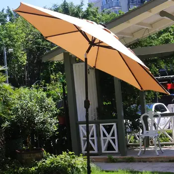SOKOLTEC Ajustável Exterior, guarda-Sol Sol Sombra do Guarda-chuva de Praia Pátio de Inclinação do Guarda-chuva guarda-chuva de Proteção Ultravioleta-prova